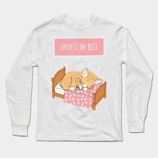 Sleepy Kitten Long Sleeve T-Shirt